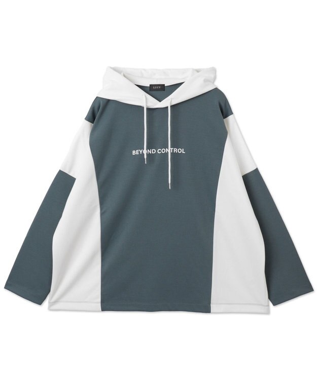 WEGO ドルマンポンチフードT（LS） ブルー