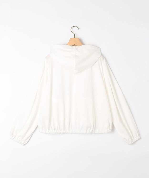 組曲 L 【UVケア・WEB限定】ライトジャージーパーカー アイボリー系