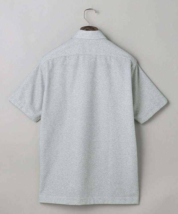 GOTAIRIKU 麻混・襟しっかり【洗える/通気性】ノルマンディーリネン ボタンダウンポロシャツ(25/26年モデル) グリーン系8