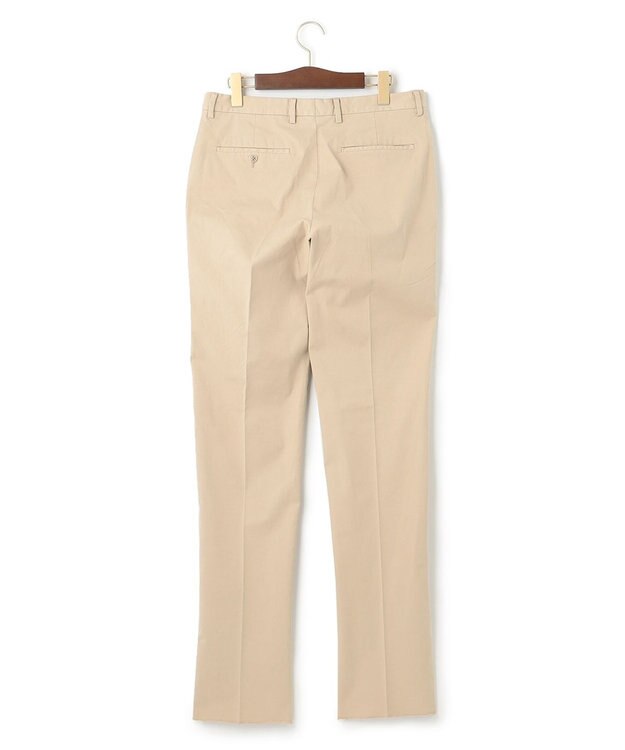 J.PRESS MEN トリコチンストレッチ パンツ ベージュ系
