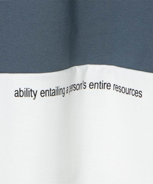 WEGO ドルマンポンチハーフジップロンT ブルー