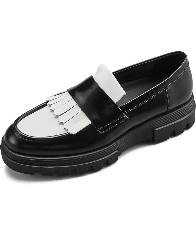 ASICS WALKING ランウォーク レディース 2E ブラック/ホワイト