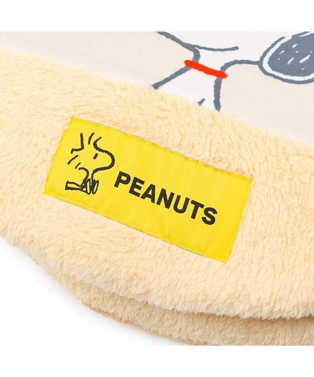 PET PARADISE スヌーピー 遠赤外線 くつろぎマット 《兄弟柄》 Ｌ ベージュ