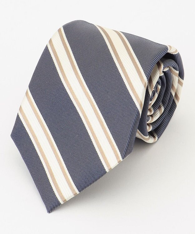 J.PRESS MEN レップレジメンタル ネクタイ ネイビー系2