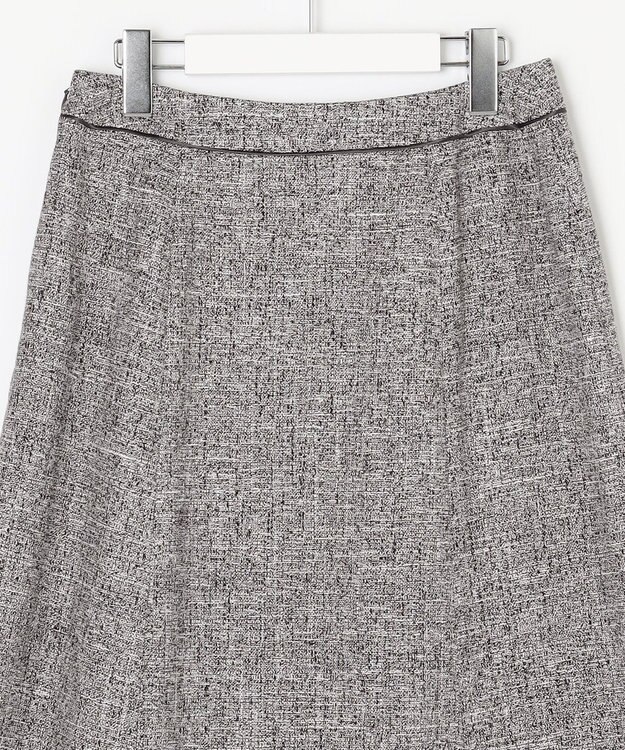 J.PRESS LADIES S 【セットアップ対応】Light Tweed スカート ブラック系5