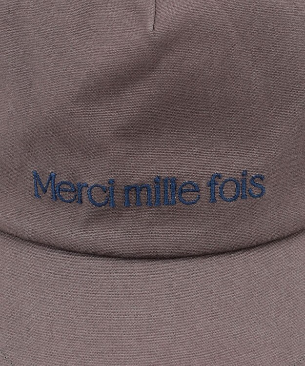 UNFILO レターキャップ チャコール(1行ロゴ)