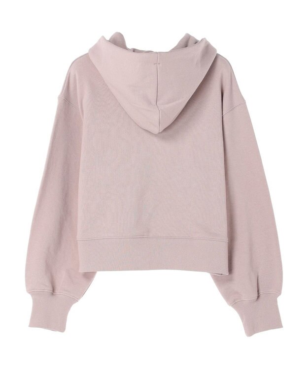earth music&ecology 裏毛ＺＩＰパーカー Pink Beige
