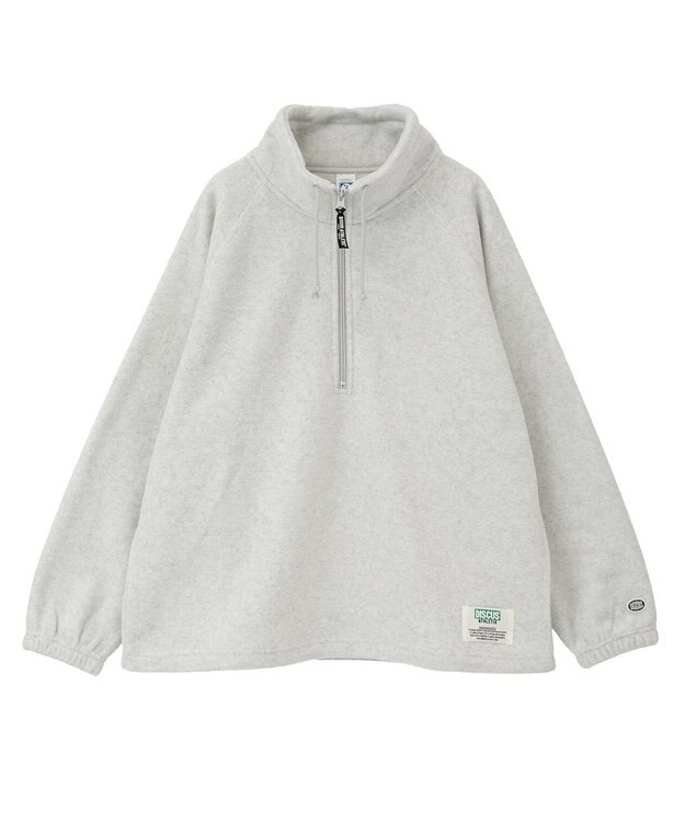 AMERICAN HOLIC Discus フリースハーフジッププルオーバー Oatmeal