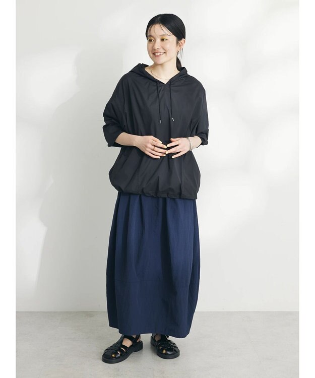 CRAFT STANDARD BOUTIQUE シアーアノラックパーカー Black