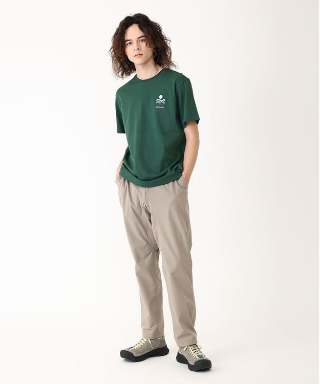 Columbia Columbia/ エクスプローラーズキャニオンバックショートスリーブティー /コロンビア Rain Forest、 Get Hiked