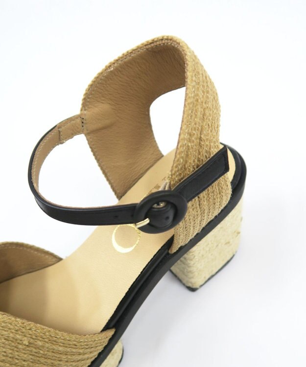 gaimo 【GAIMO/ガイモ】ラフィアクロスサンダル/MARIEVA ベージュ