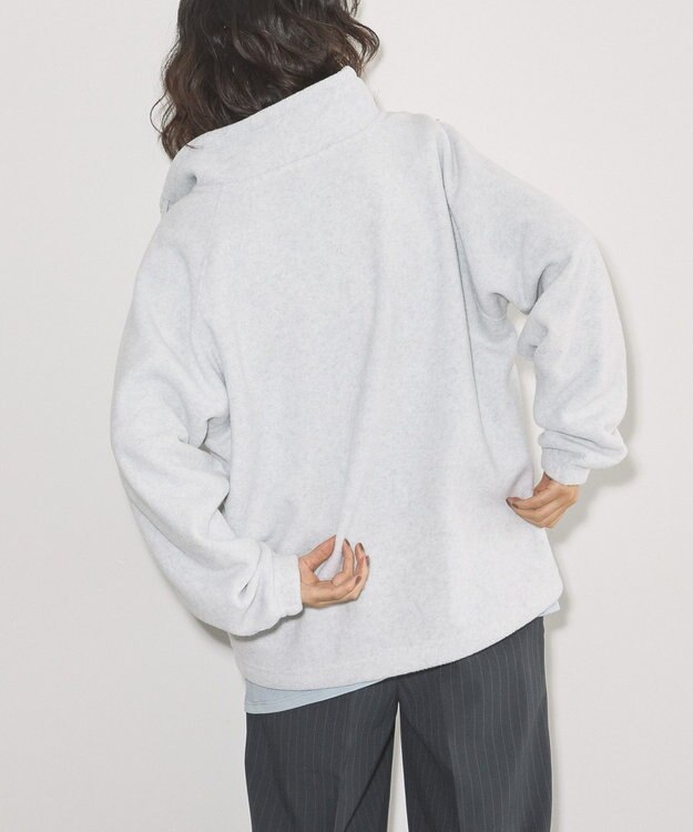 AMERICAN HOLIC Discus フリースハーフジッププルオーバー Oatmeal