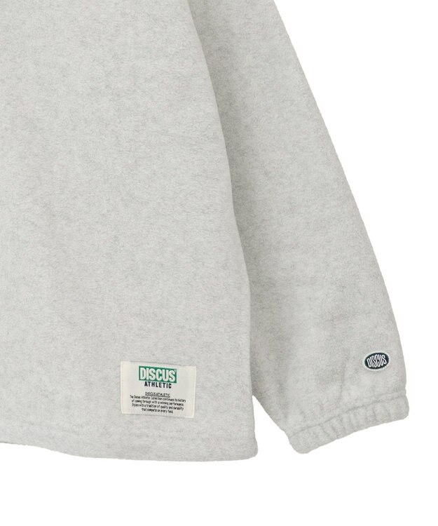 AMERICAN HOLIC Discus フリースハーフジッププルオーバー Oatmeal