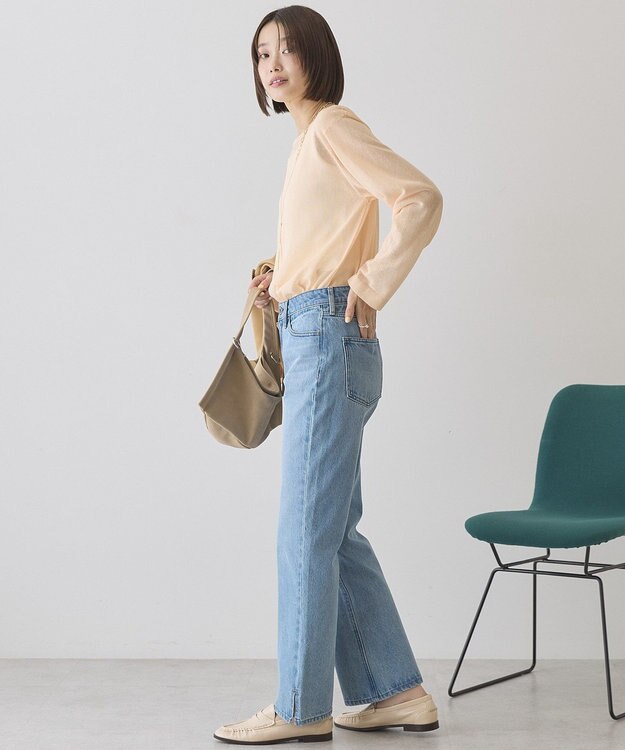 AMERICAN HOLIC シアーニットプルオーバー Orange