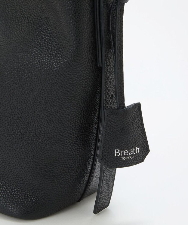 TOPKAPI 【Breath TOPKAPI】ELAN エラン シュリンクレザー ワンショルダーバッグ ブラック