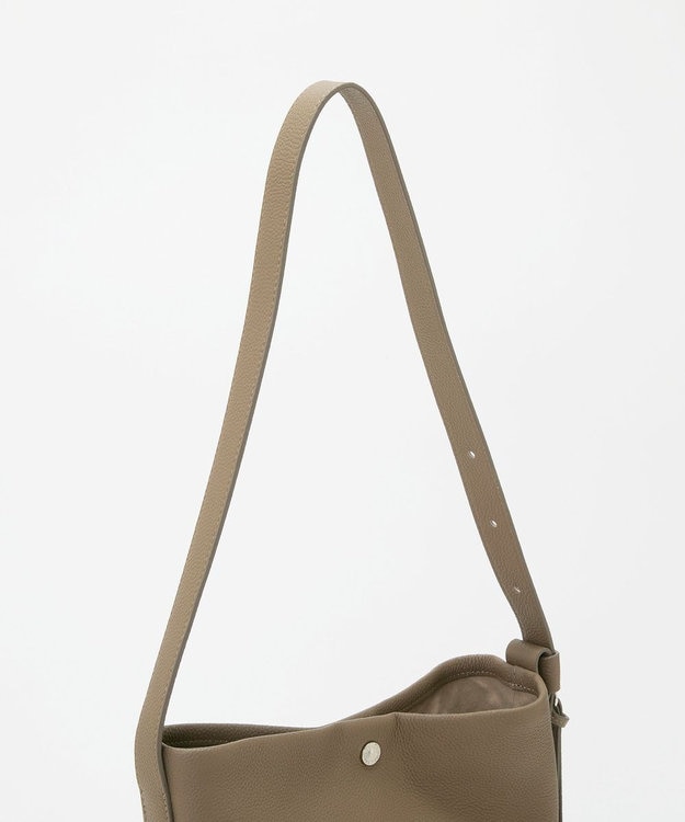 TOPKAPI 【Breath TOPKAPI】ELAN エラン シュリンクレザー ワンショルダーバッグ グレージュ