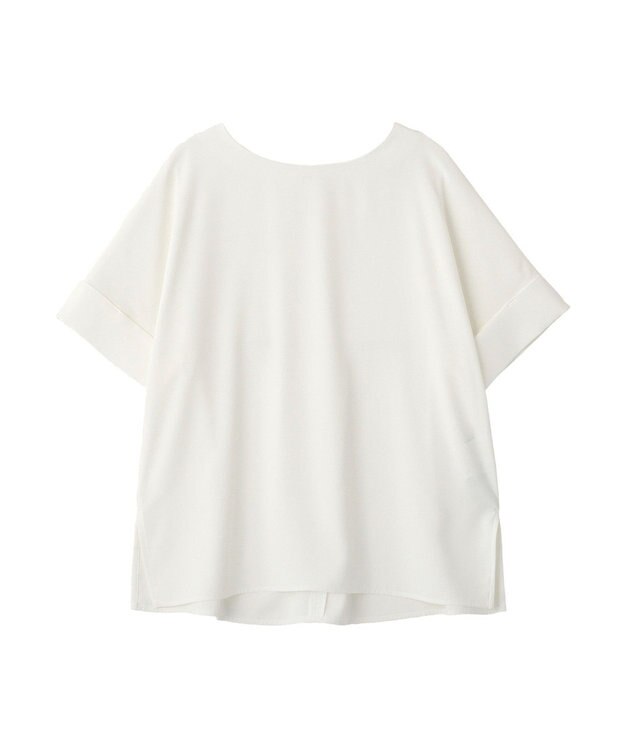 AMERICAN HOLIC 【予約】【WEB限定】イージーケア+接触冷感バックタック半袖プルオーバー Off White