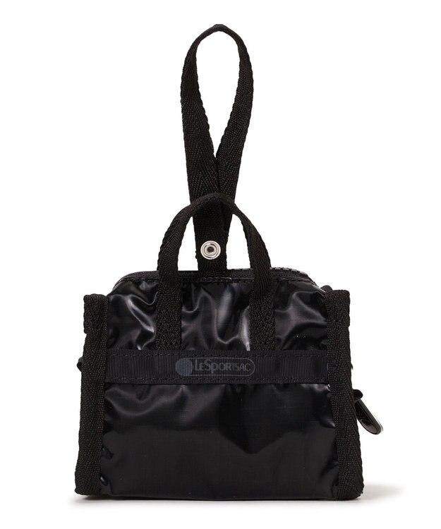 LeSportsac MICRO WEEKENDER CHARM/ブラックシャイン ブラックシャイン