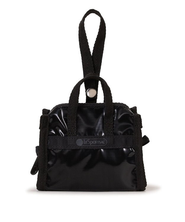 LeSportsac MICRO WEEKENDER CHARM/ブラックシャイン ブラックシャイン