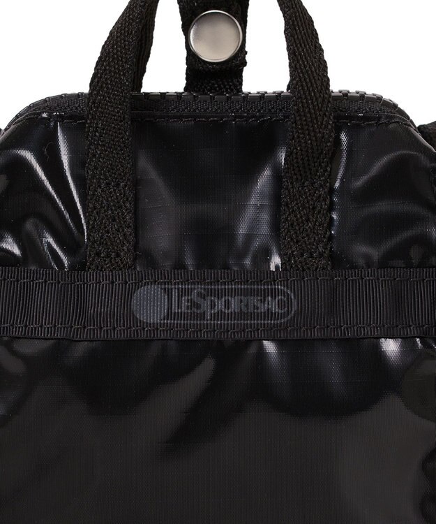 LeSportsac MICRO WEEKENDER CHARM/ブラックシャイン ブラックシャイン