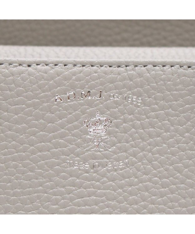 A.D.M.J. 牛革ミニトートバッグ※SILVER金具 USUKUMO