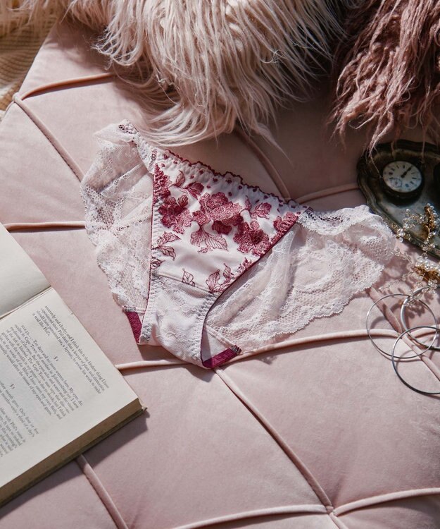 San-ai Resort（三愛水着楽園） エレガントコレクション 【2412】 バックレースショーツ 【northerly】 ピンク