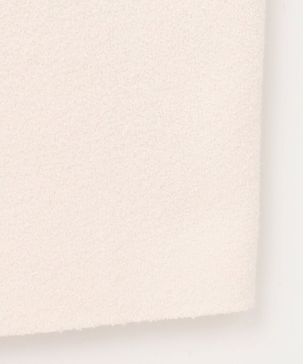 自由区 L 【洗える】ループボンディングニット ジレ アイボリー