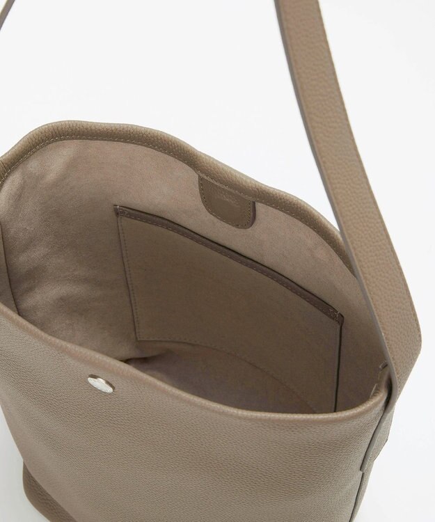 TOPKAPI 【Breath TOPKAPI】ELAN エラン シュリンクレザー ワンショルダーバッグ グレージュ