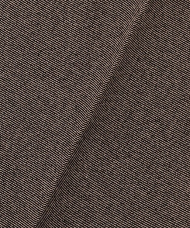 23区 L 【洗える】フランネル2WAY テーパード パンツ ダークブラウン系