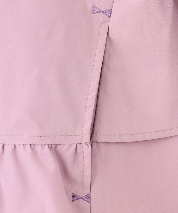 組曲 KIDS 【150-160㎝】【撥水】フリル マウンパ ラベンダー