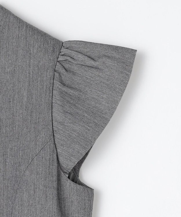 組曲 KIDS 【150-160㎝】ノワールドット ドレス グレー