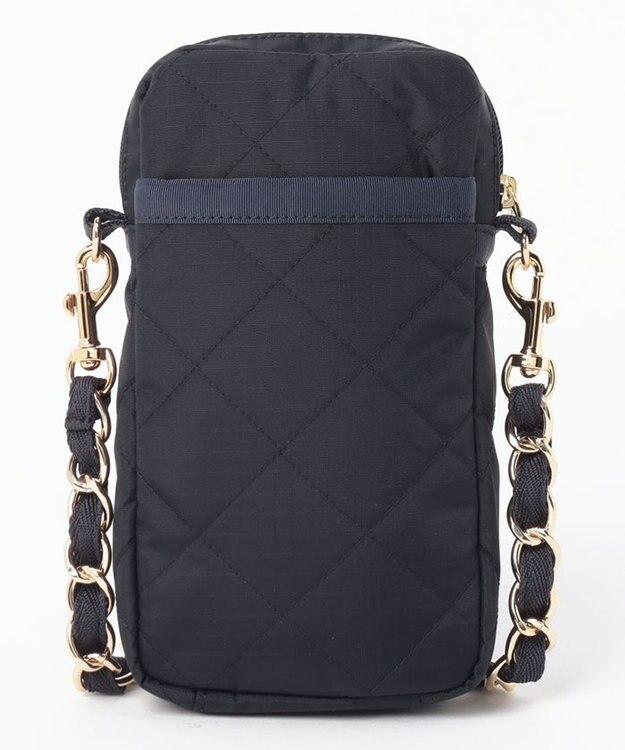 LeSportsac CHAIN MINI PHONE CRSBDY/ディープシーブルーキルト ディープシーブルーキルト