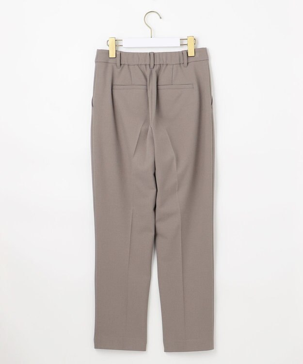 ANY SIS ビューティサーモ2WAYストレッチ テーパードパンツ グレージュ