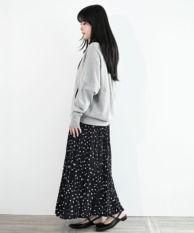 FORFORMO Back drape Parka バックドレープパーカー ライトグレー