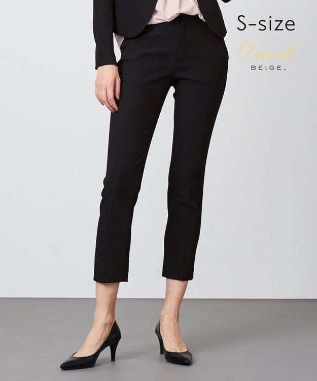BEIGE， 【S-size】LUIZA / クロップドパンツ Black