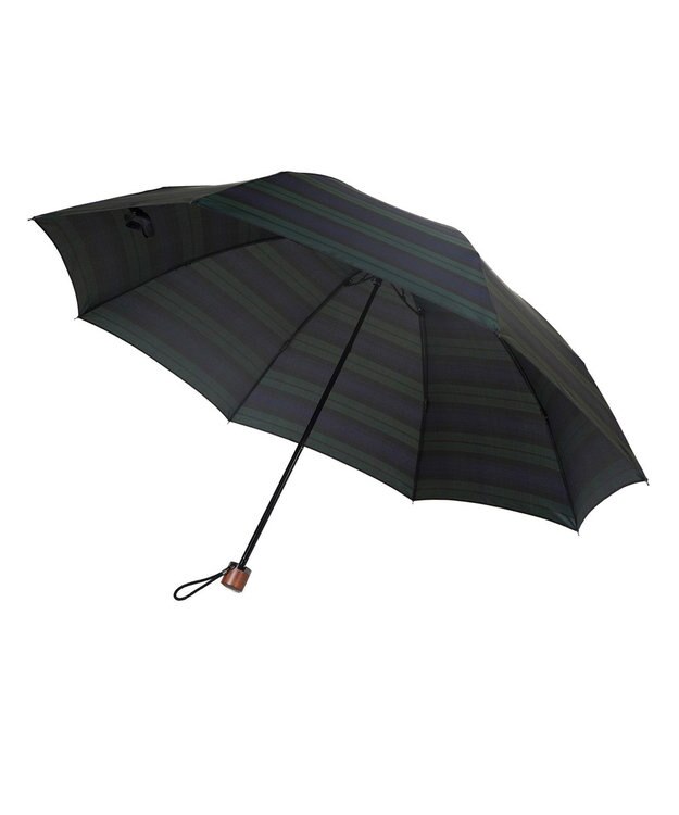 槇田商店 Makita Trad Black Watch 折りたたみ傘 紺