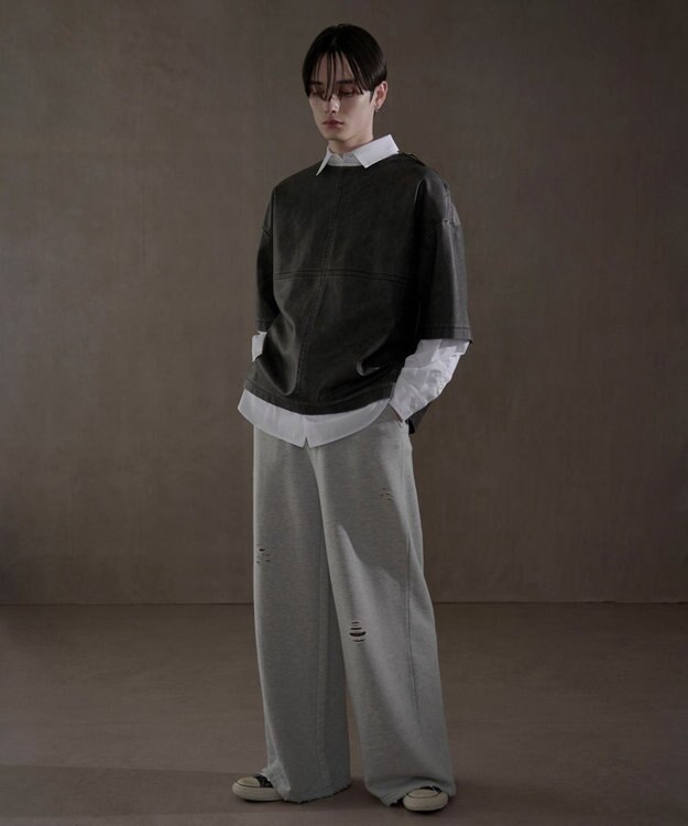 WEGO ブロードルーズシャツ ホワイト