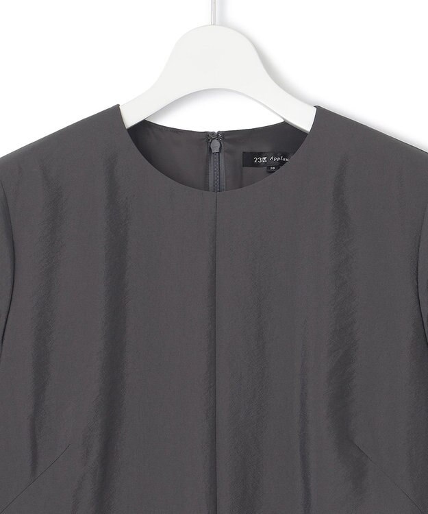 23区 【APPLAUDIR】ヴィンテージオーガンジードレス グレー系