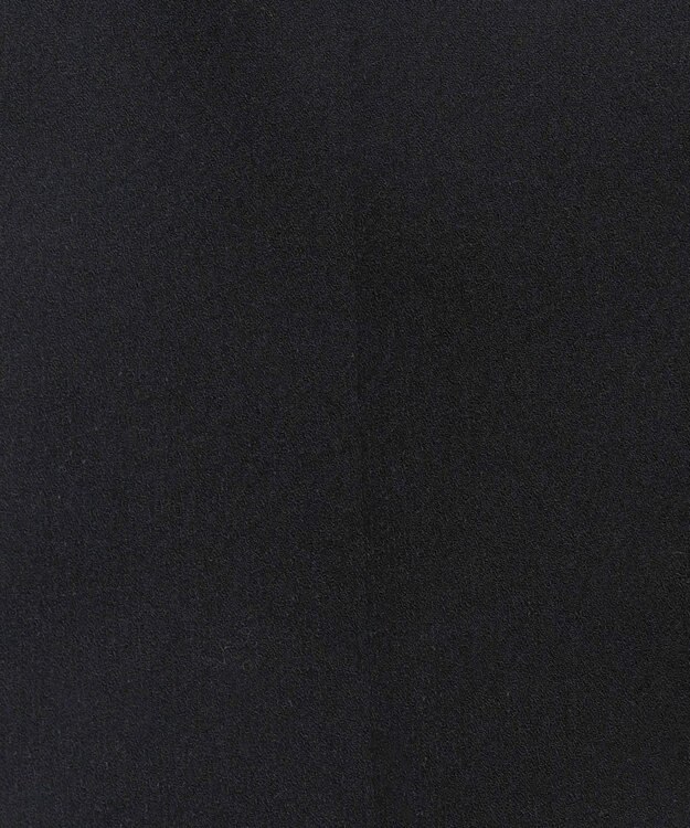 自由区 【セットアップ対応・洗える】レーヨンストレッチニットジョグ パンツ ブラック