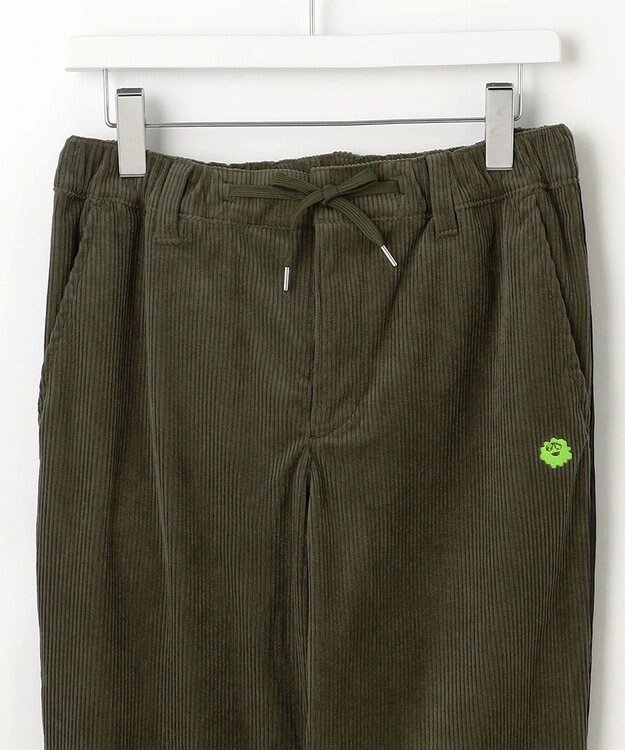 PW CIRCULUS 【MEN】サイドライン コーデュロイパンツ カーキ系