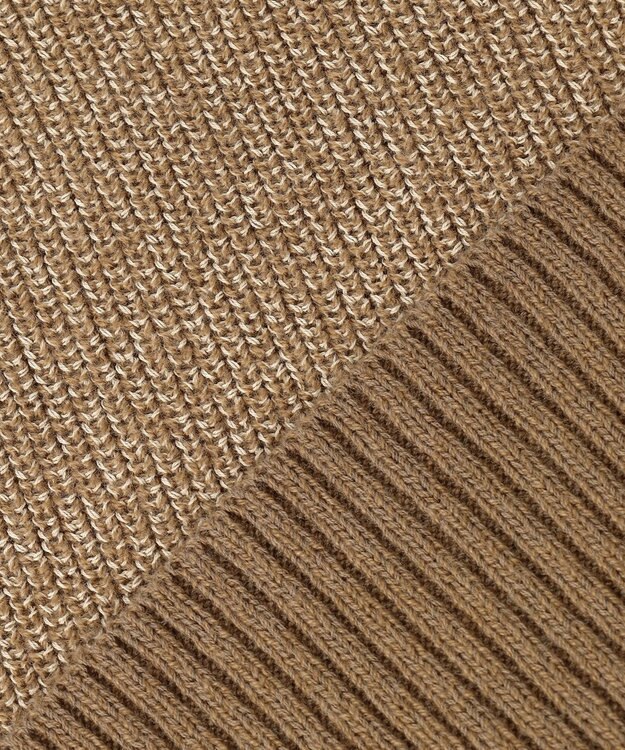 JOSEPH HOMME TWISTED COTTON CASHMERE KNIT キャメル系3