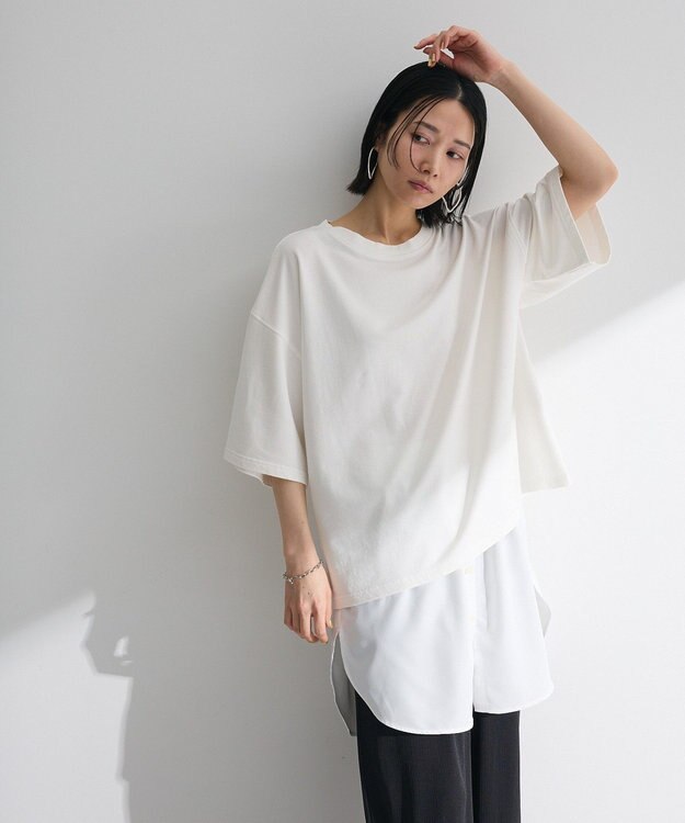 Green Parks つけ裾 White