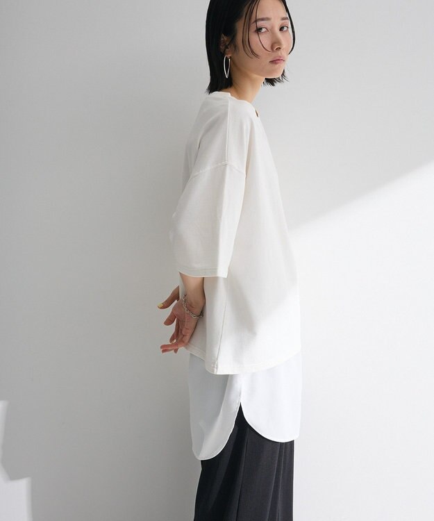 Green Parks つけ裾 White