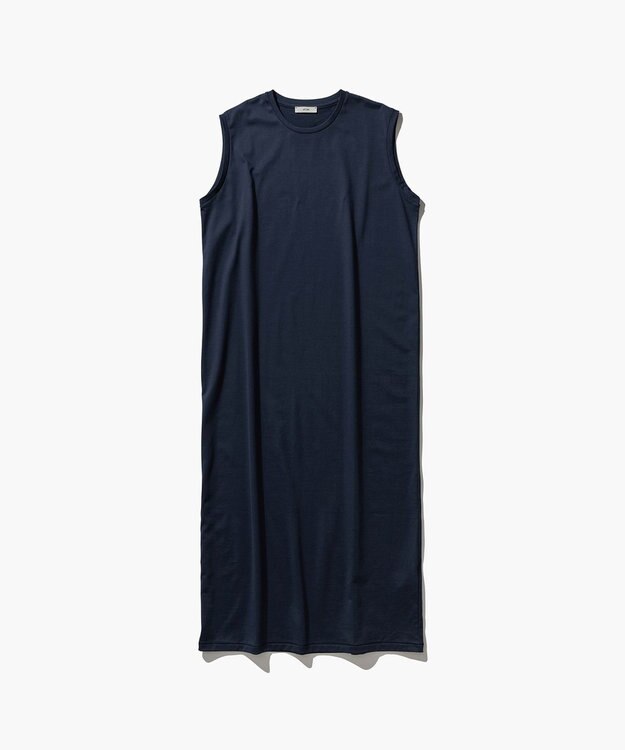 ATON SUVIN 60/2 | スリーブレスドレス BLUE