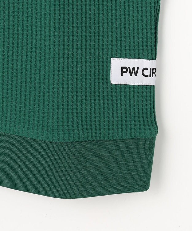 PW CIRCULUS 【MEN】ワッフルポロ 2026年モデル ゴルフ グリーン系