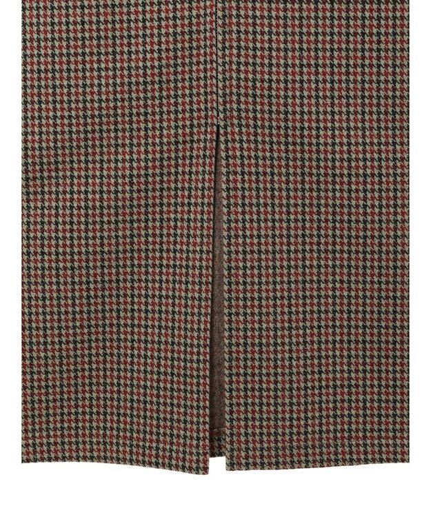 earth music&ecology 圧縮ニットＺＩＰジャンスカ Gunclub Check