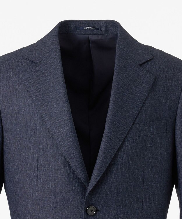 J.PRESS MEN 【ESSENTIAL CLOTHING】コンフォートフランネル スーツ/総裏 ネイビー系
