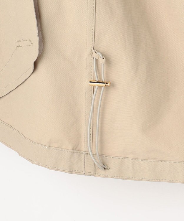 自由区 コットンナイロンタッサー ブルゾン Ⅱ ベージュ