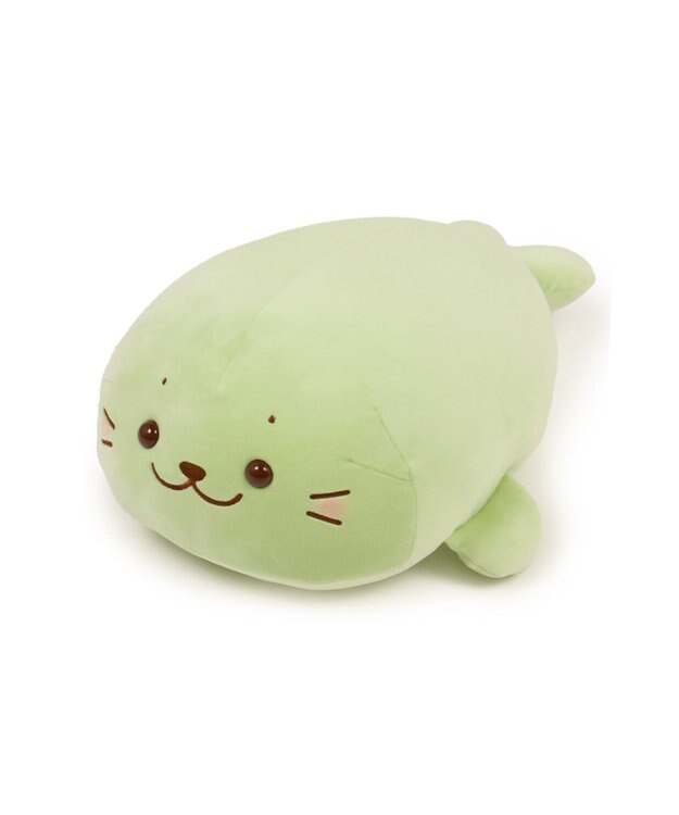 Mother garden しろたん ふわもち ぬいぐるみ 38cm  みるくカラー 《抹茶みるく》 単品 抹茶みるく