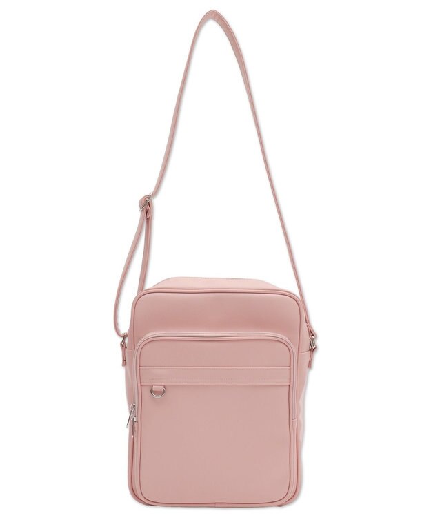 WEGO 【SCHOOLITEM】PUスクールショルダーバッグ ピンク